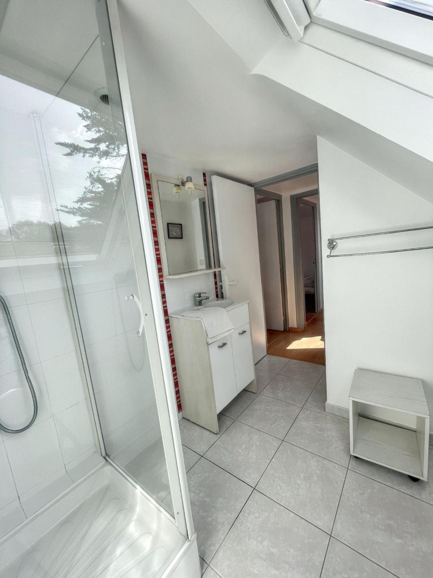 Maison Accueillante A Fouesnant Avec Grand Jardin Exterior foto