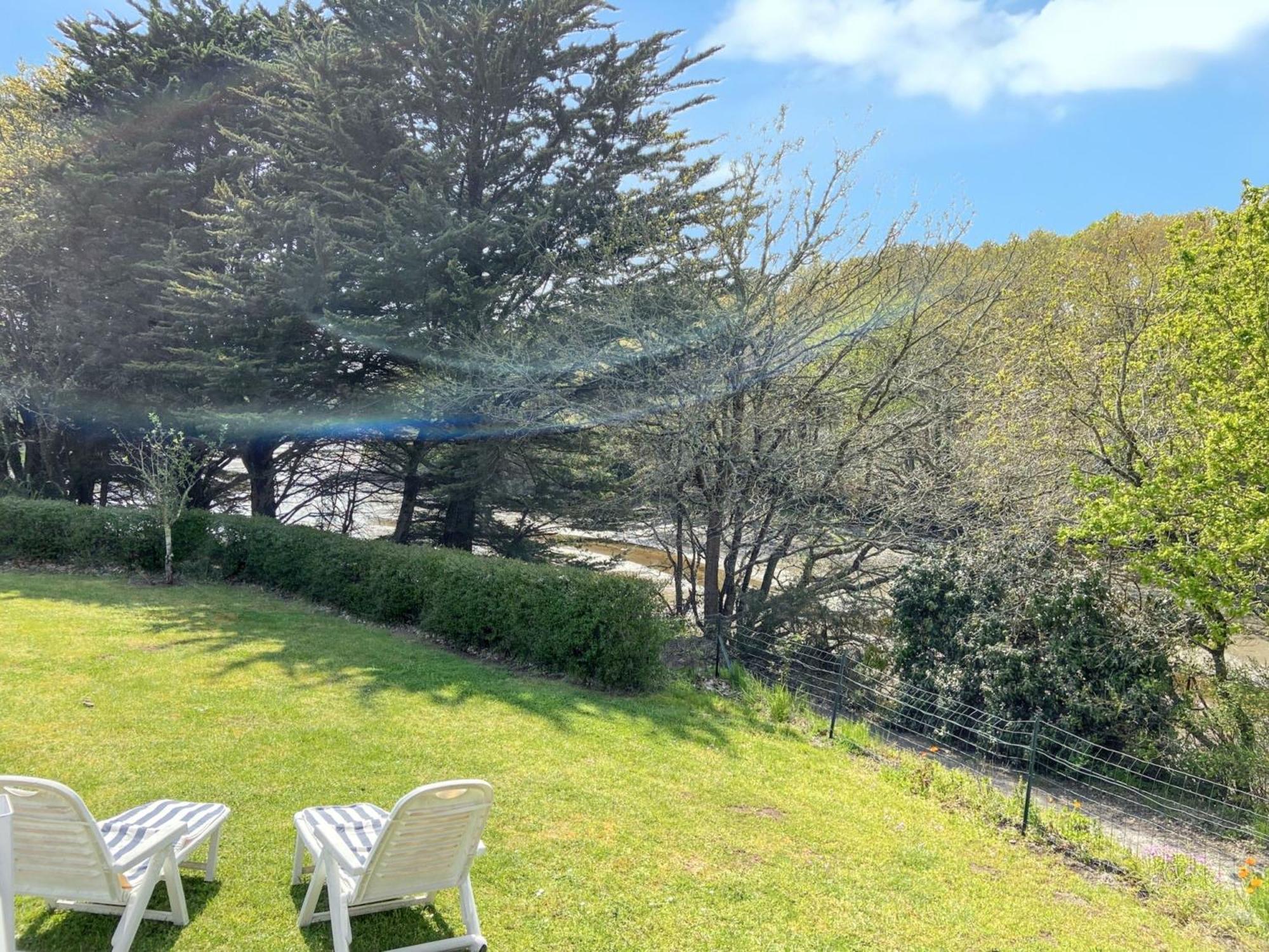 Maison Accueillante A Fouesnant Avec Grand Jardin Exterior foto